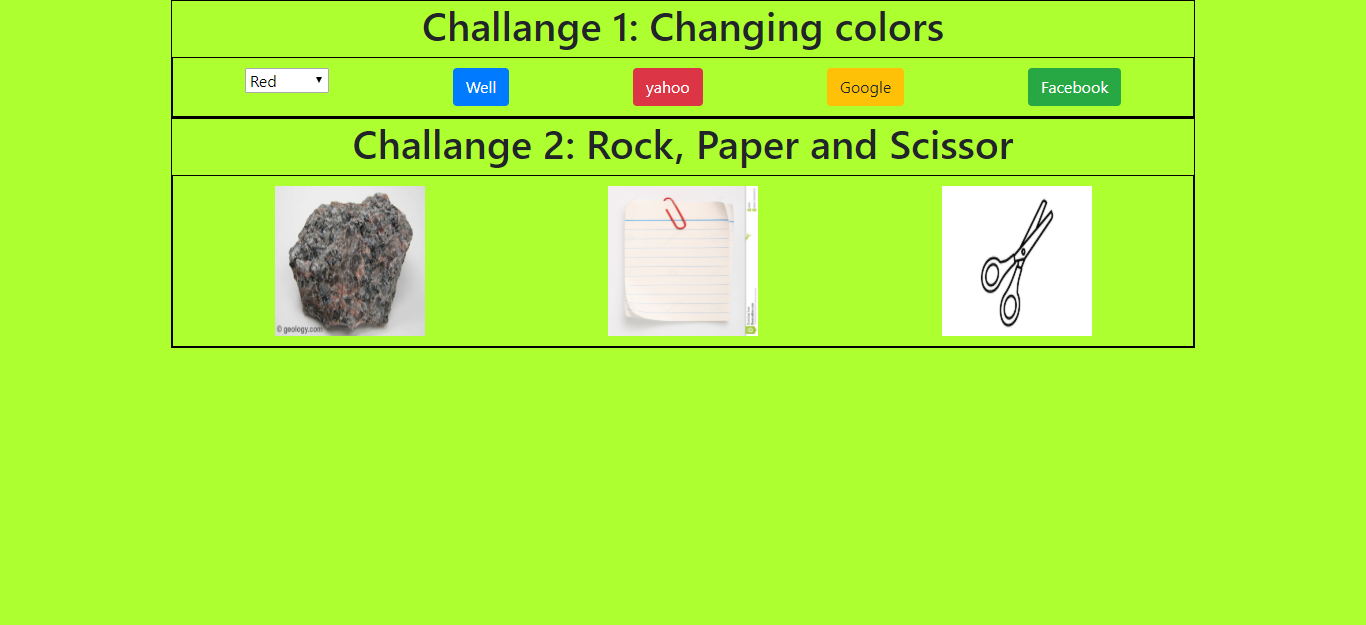 ROCK PAPER SCISSOR